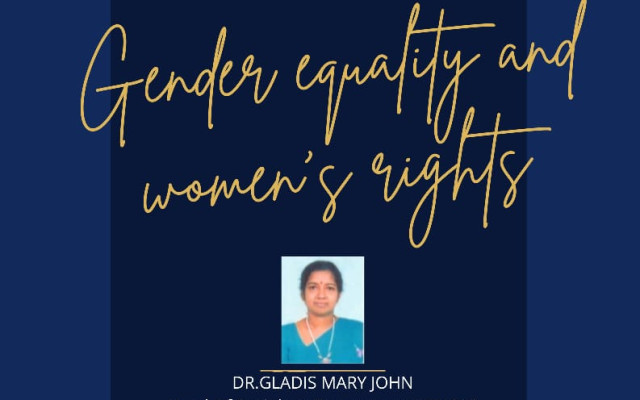 Webinar – Gender Equality and Women’s Rights.