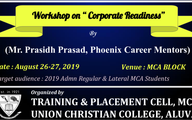 WORKSHOP ON CORPORATE READINESS