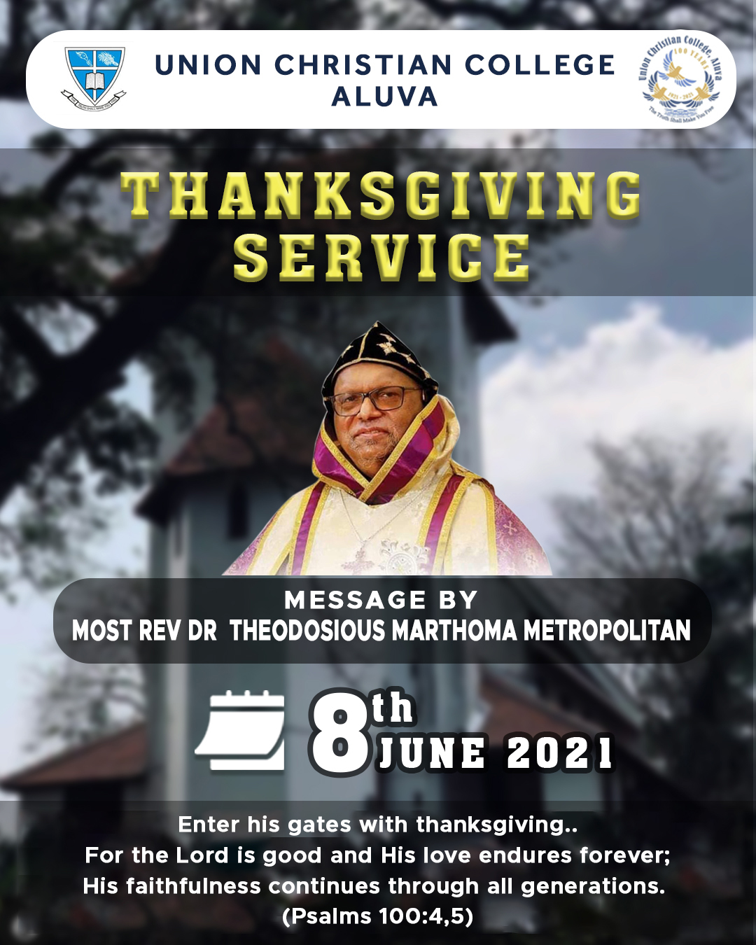 Thanksgiving service