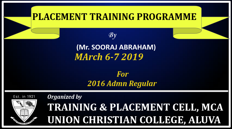 PLACEMENT TRAINING PROGRAMME