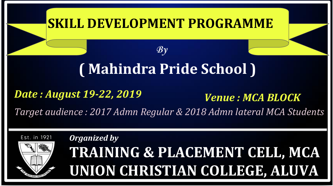 SKILL DEVELOPMENT PROGRAMME