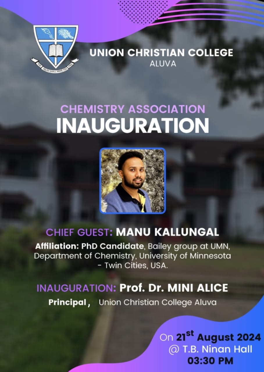 Chemistry Association Inauguration