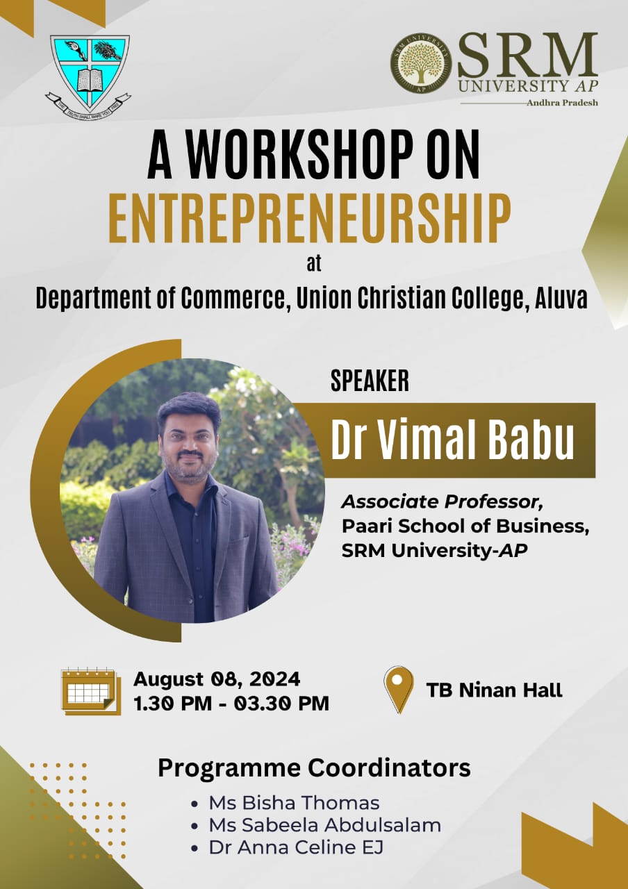 Workshop on Entrepreneurship