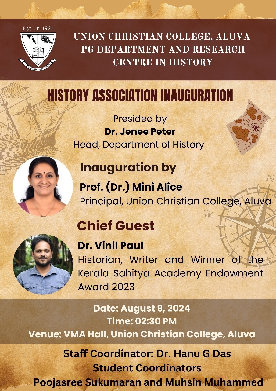 History Association Inauguration