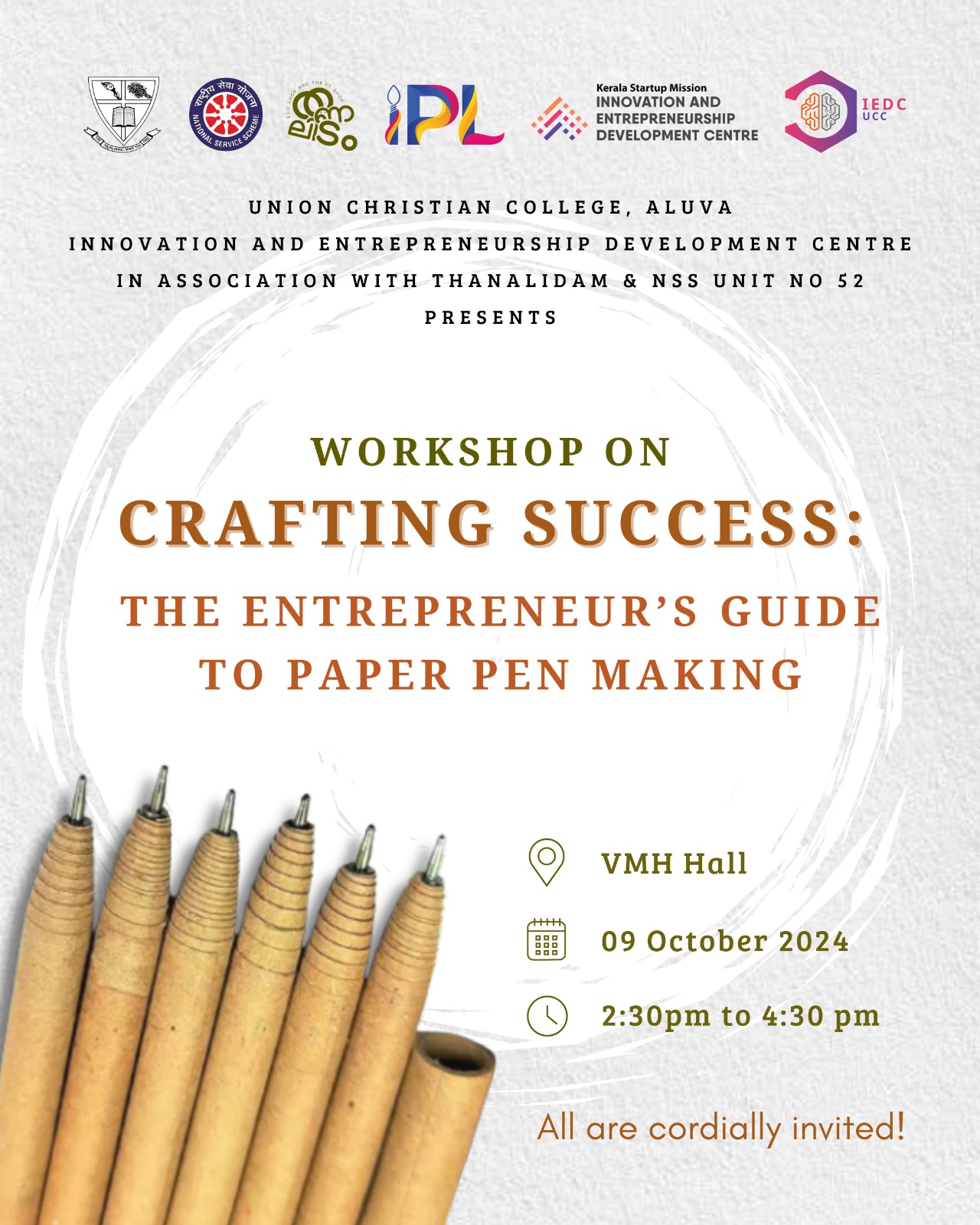 Workshop: Crafting Success