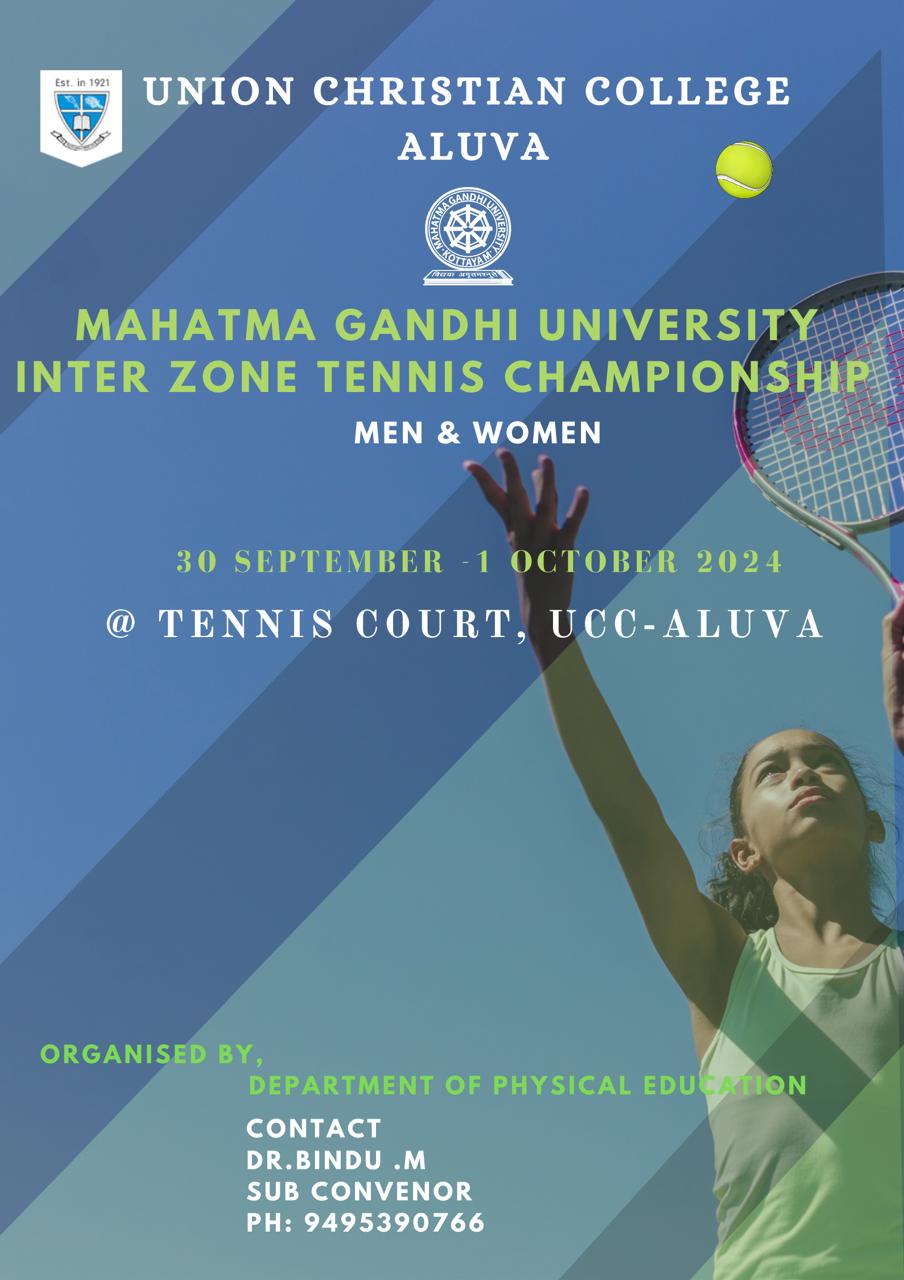 MG University Inter Zone Tennis Championship