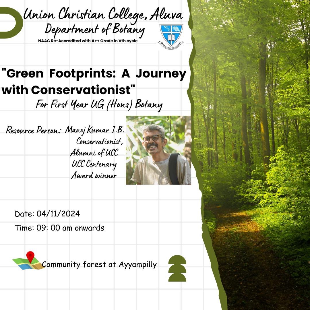 Green Footprints: A journey with conservationist