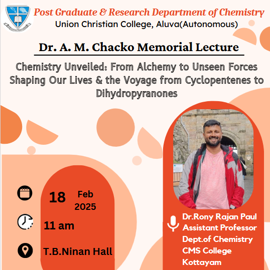 Dr. A.M. Chacko Memorial Lecture