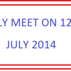 JULY MEET 2014