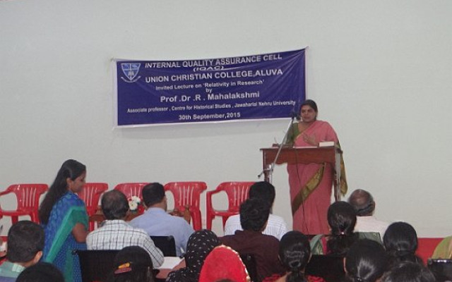 Invited Lecture by Dr R Mahalakshmi
