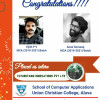 Congratulations to Vijith P V and Amal Somaraj