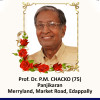 Sad Demise of Prof Dr. P M Chacko