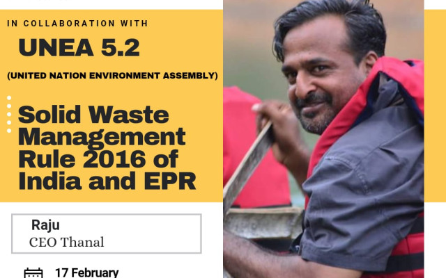 Webinar – Solid Waste Management Rule 2016 of India and EPR
