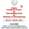 Online Certificate Course in collaboration with Indiana University of Pennsylvania.