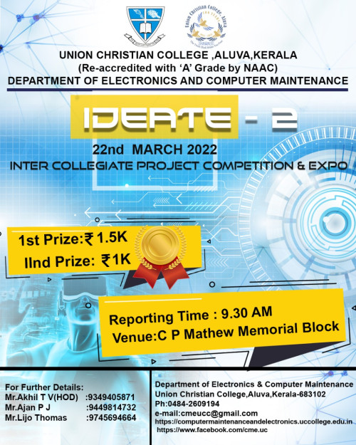 Inter Collegiate Project Competition and Expo.