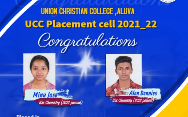 Congratulations to Minu and Alen