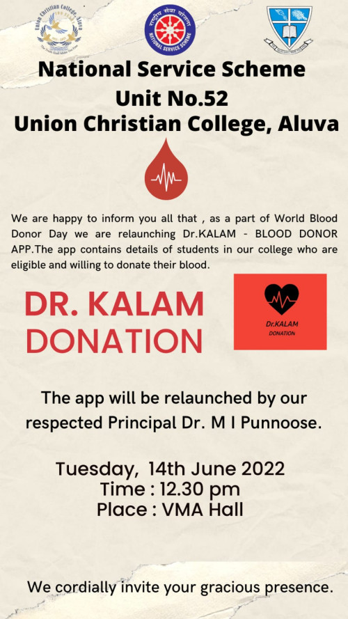 Dr.Kalam Blood Donor App