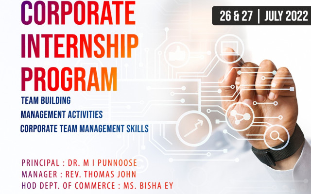 Corporate Internship Program.