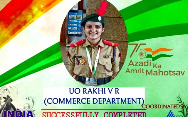 Congratulations to UO Rakhi V.R.