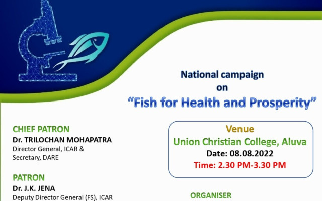 National Campaign on ‘Fish for Health and Prosperity’