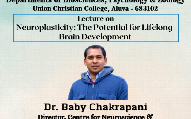 Talk on Neuroplasticity: The Potential for Lifelong Brain Development