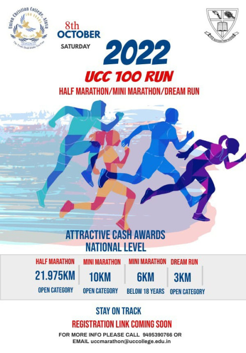 Announcing UCC 100 Run.