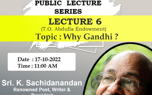 Centenary Public Lecture Series – Lecture 6