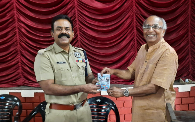 Aluva Additional SP Shri. Biji George Receives the Freedom Pass