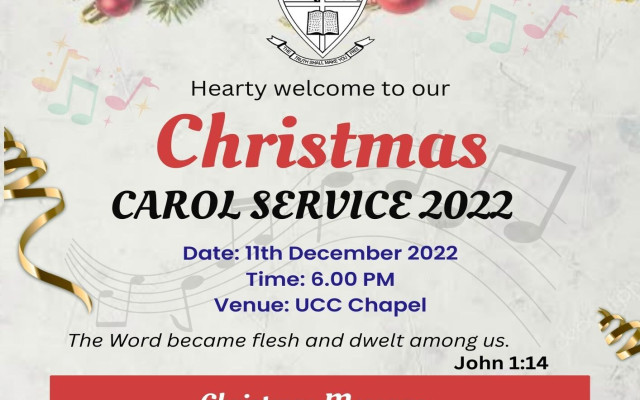 Christmas Carol Service 2022.