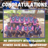 Congratulations to UCC Baseball team