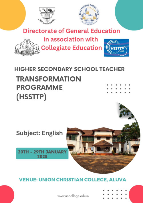 Higher Secondary School Teacher Transformation Programme (HSSTTP) 2023