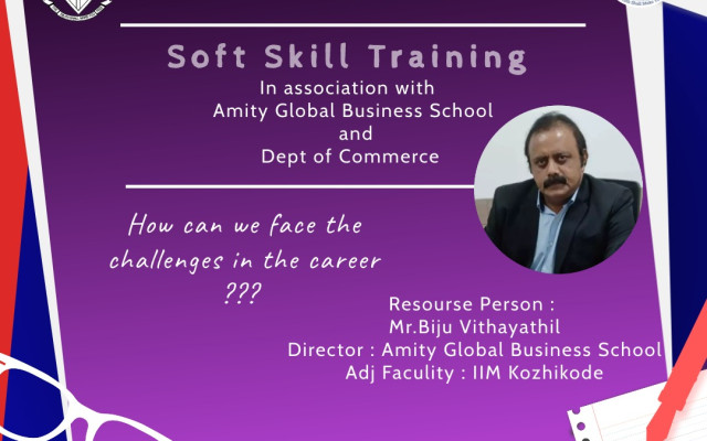Soft Skill Training.