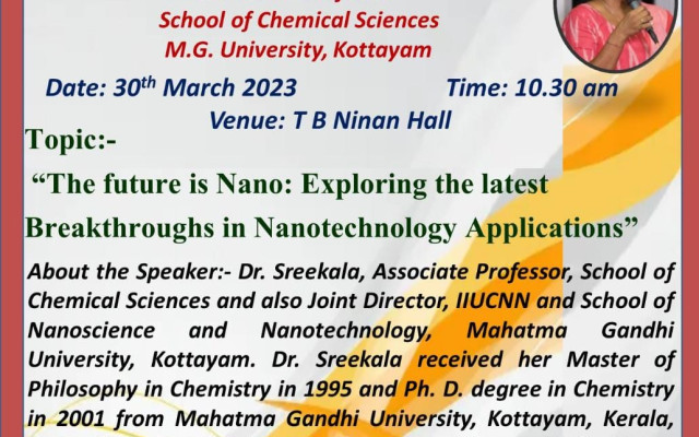 Prof. T.R. Anantharaman Lecture