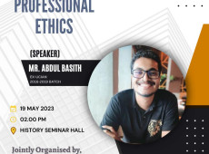 Talk on Professional Ethics
