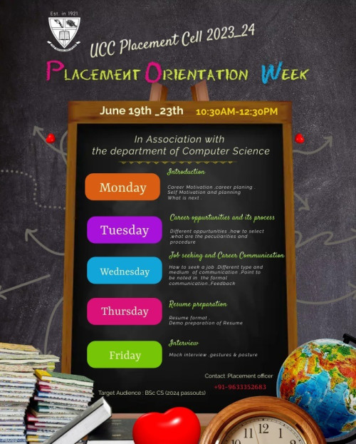 Placement Orientation Week
