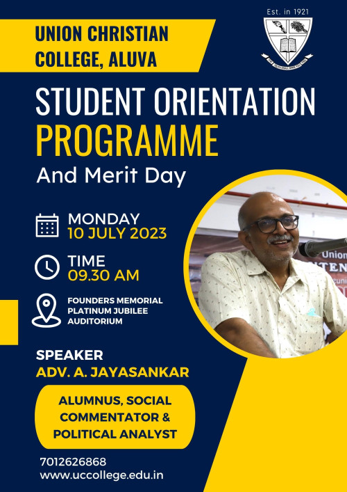 Student Orientation Programme & Merit Day 2023