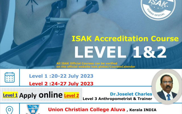 ISAK Accreditation Course 2023