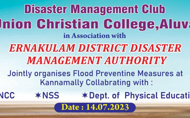 Disaster Management Club Organises Flood Preventive Measures at Kannamally