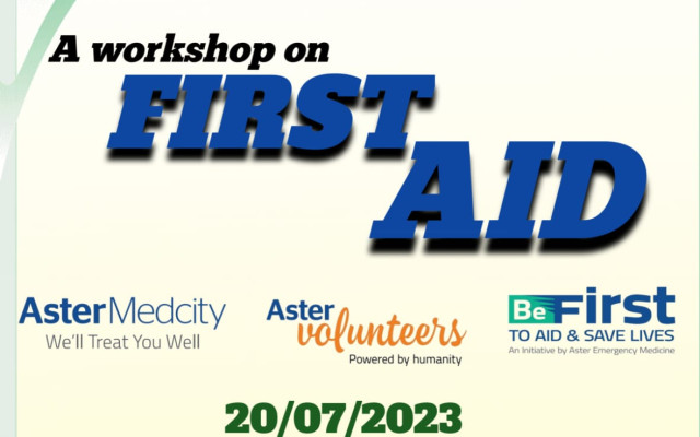 Workshop on First Aid