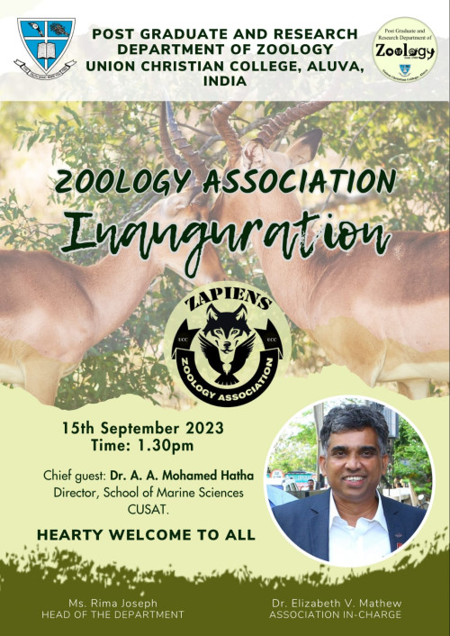 Zoology Association Inauguration