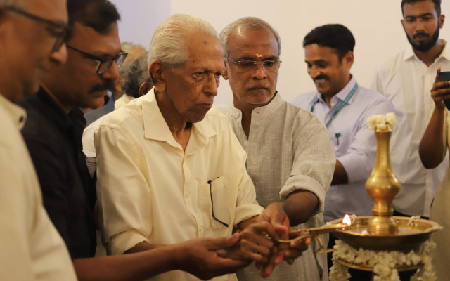 Inauguration of the Vidwan P.G. Nair Block and M.L. Pankajakshi Conference Centre