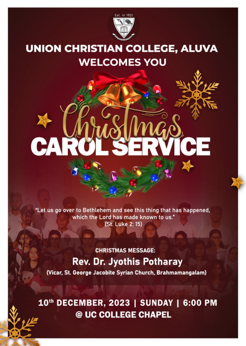 Christmas Carol Service 2023