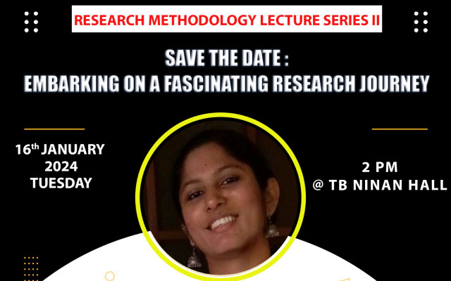Research Methodology Lecture Series – 2