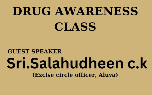 Drug Awareness Class