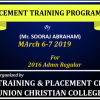 PLACEMENT TRAINING PROGRAMME