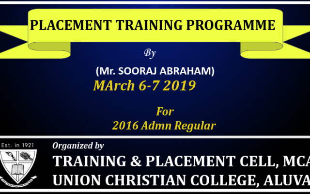 PLACEMENT TRAINING PROGRAMME