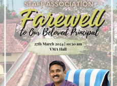 Farewell to our beloved Principal
