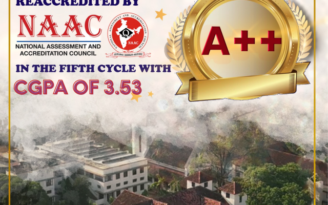 UC College Re-Accredited with A++ by NAAC