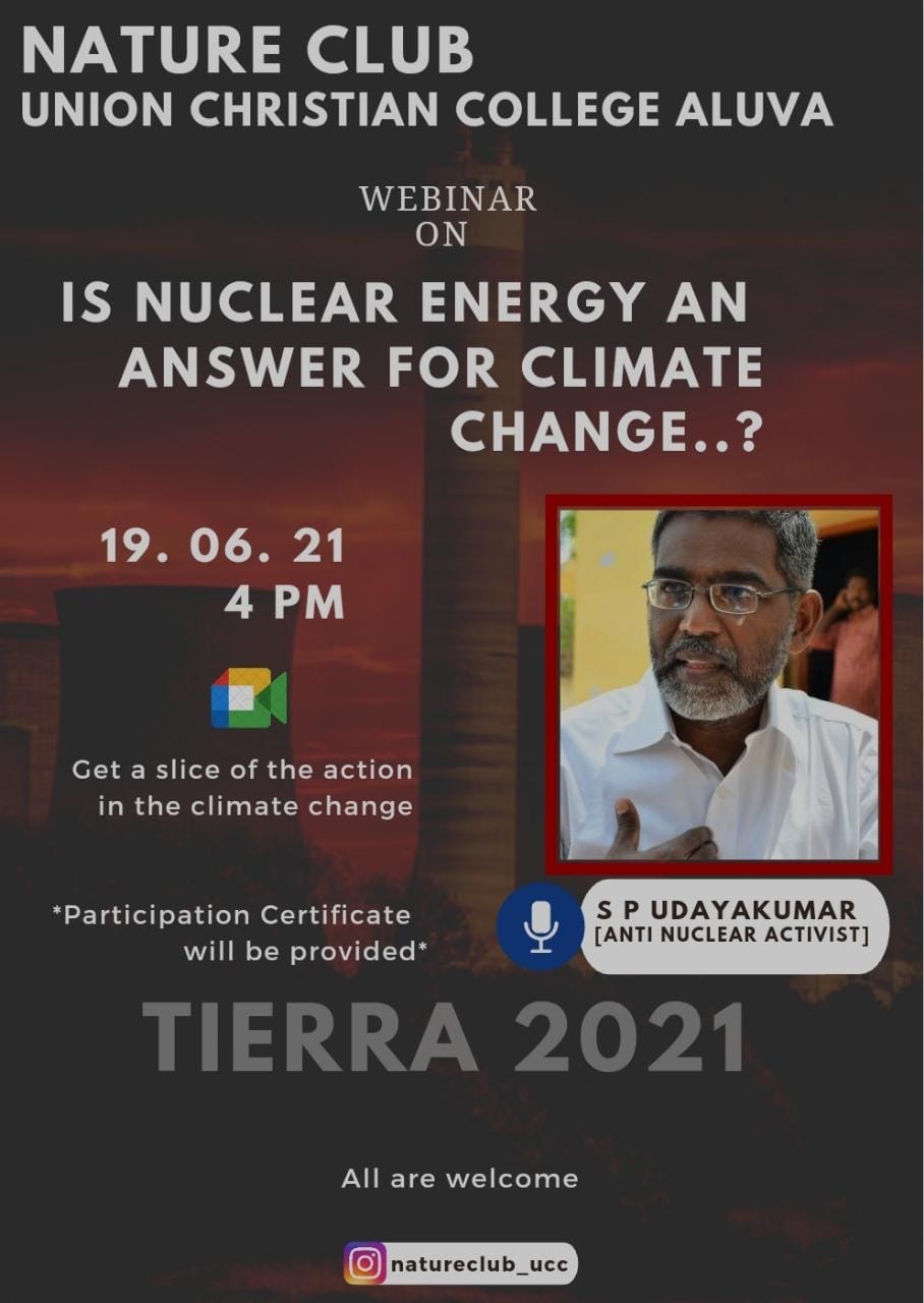 Is Nuclear Energy is an answer for Climate change?
