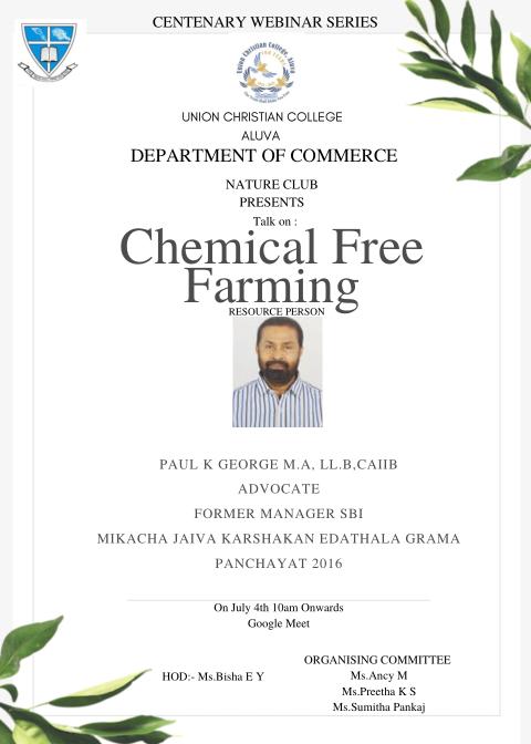 Talk – Chemical Free Farming